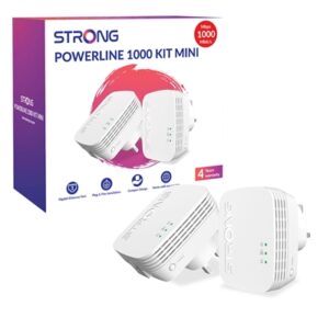 Strong POWERL1000DUOMINIUK AV1000 Mini Powerline Kit (2 Pack) - Image 2