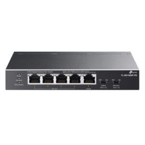 TP-LINK (TL-SG1005P-PD) 5-Port Gigabit Desktop PoE+ Switch with 1-Port PoE++ In and 4-Port PoE+Out, Long-Range PoE+ - Image 2