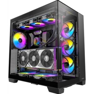 Antec Constellation C8 ARGB Full Tower Case - Premium Design, Dual Chamber Cooling, Tempered Glass Panels, and Advanced Connectivity - Image 2