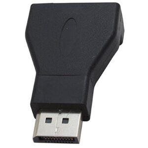 DisplayPort 1.2 (M) to VGA (F) Black OEM Converter Adapter - Image 3