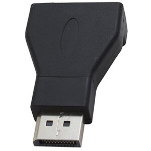 DisplayPort 1.2 (M) to VGA (F) Black OEM Converter Adapter - Image 2