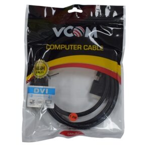 VCOM DVI-D (M) to DVI-D (M) 1.8m Black Retail Packaged Display Cable - Image 2