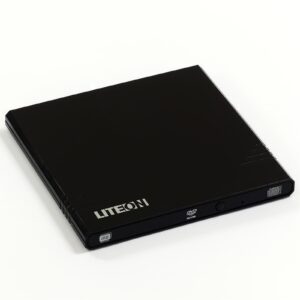 LiteOn eBAU108 Black Ultra Slender USB 2.0 External Optical Drive - Image 3