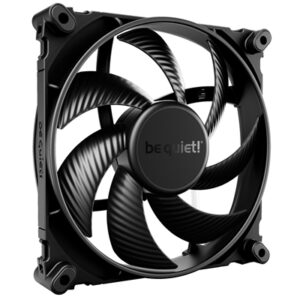 be quiet! Silent Wings 4 PWM High Speed Black Fan, 140mm, 1900RPM, 4-Pin PWM Fan Connector, Black Frame, Black Blades, Optimized Fan Blades for High End Performance, 2 Mounting Options - Image 2