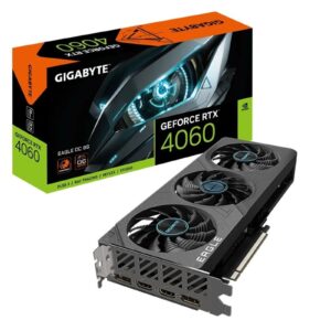 Gigabyte NVIDIA GeForce RTX 4060 EAGLE OC 8G Graphics Card, 8GB GDDR6, 3072 CUDA Cores, 2505 MHz Core Clock, Triple Fan, 2x DisplayPorts / 2x HDMI Ports - Image 3