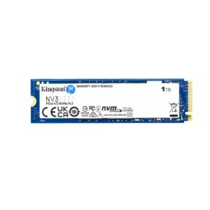 Kingston NV3 (SNV3S/1000G) 1TB NVMe SSD, M.2 Interface, PCIe Gen4, 2280, Read 6000 MB/s, Write 4000 MB/s, 3 Year Warranty - Image 3