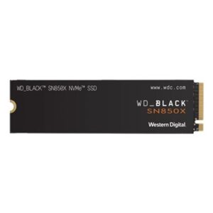 WD Black SN850X (WDS100T2X0E) 1TB NVMe SSD, M.2 Interface, PCIe Gen4, 2280, Read 73000MB/s, Write 6300MB/s, 5 Year Warranty - Image 2