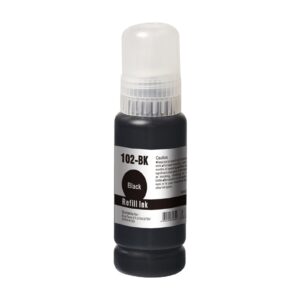 InkLab 102 Epson Compatible EcoTank Black Ink Bottle - Image 3