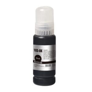 InkLab 103 Epson Compatible EcoTank Black ink bottle - Image 2