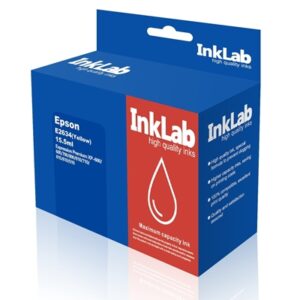 InkLab 2634 Epson Compatible Yellow Replacement Ink - Image 2