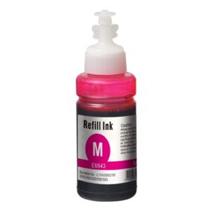 InkLab 6643 Epson Compatible EcoTank Magenta ink bottle - Image 3