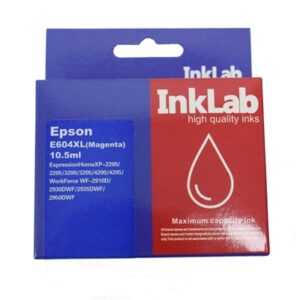 InkLab 604 Epson Compatible Magenta Replacement Ink - Image 2