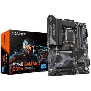 Gigabyte B760 GAMING X DDR4 Intel 1700 Socket Motherboard, ATX, 4x DDR4 Slots, 3x M.2 Sockets, 1x USB-C Port, Fitted I/O Shield, 2.5GbE LAN, 1x DisplayPort / 1x HDMI Port - Image 3