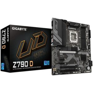 Gigabyte Z790 D Ultra Durable Intel 1700 Socket Motherboard, ATX, 4x DDR5 Slots, 3x M.2 Sockets, 2x USB-C Port, 2.5GbE LAN, 1x DisplayPort / 1x HDMI Port - Image 2