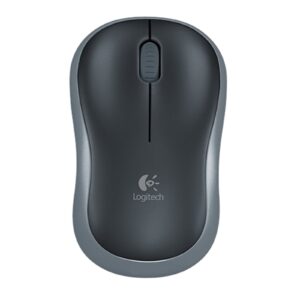 Logitech M185 Wireless Black & Grey Mouse - Image 3