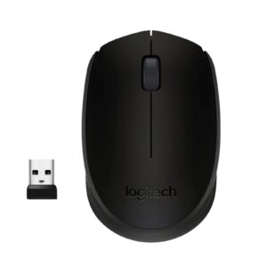 Logitech Wireless Mouse M171, Compact Ambidextrous Curve Design, 12-Month Battery, 2.4 GHz wireless connection, Black - Image 3