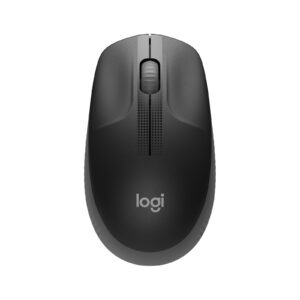 Logitech Wireless Mouse M190, Full Size Ambidextrous Curve Design, 18-Month Battery with Power Saving Mode, USB Receiver, Precise Cursor Control with Wide Scroll Wheel and Scooped Buttons, Black - Image 3