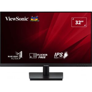 Viewsonic VA3209-MH 32 Inch IPS  Frameless Monitor, 75Hz, 4ms, VGA, HDMI, HD, Full HD 1080p, Built-In Speakers, VESA - Image 3