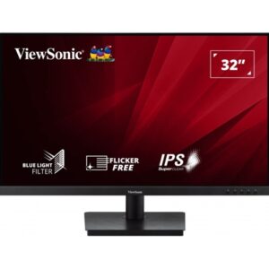 Viewsonic VA3209-MH 32 Inch IPS  Frameless Monitor, 75Hz, 4ms, VGA, HDMI, HD, Full HD 1080p, Built-In Speakers, VESA - Image 2