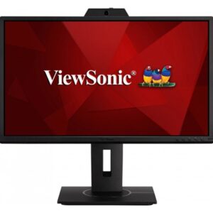 Viewsonic VG2440V 23 Inch Full HD IPS Monitor,  Widescreen, 60Hz, 5ms, VGA, HDMI, DisplayPort, Speakers, Webcam & Micrphone, Height Adjustable - Image 2