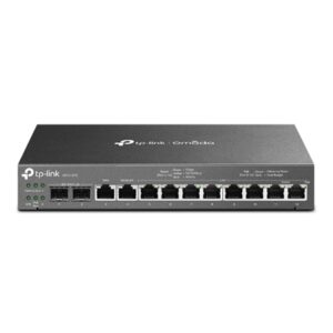 TP-Link ER7212PC 12-Port Gigabit PoE+ Simultaneous Dual-WAN Broadband VPN Router/Switch/Omada Controller incl. 2 x 1GbE RJ45/SFP (110W) - Image 2