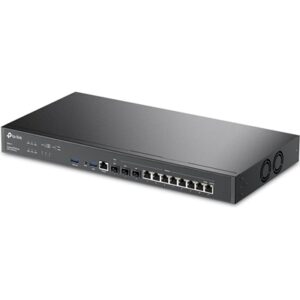 TP-Link ER8411 Omada VPN Wired Router with 10G Ports and Dual PSU Redundancy - Image 2