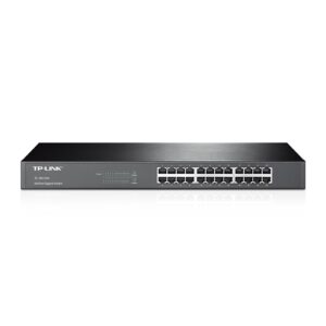 TP-Link TL-SG1024 24-Port Gigabit Rackmount Network Switch, 10/100/1000Mbps RJ45 Ports - Image 3