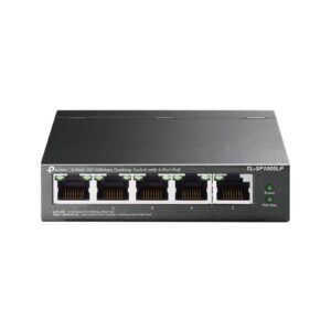 TP-Link TL-SF1005LP 5-Port 10/100 Desktop Switch with 4-Port PoE+ - Image 3