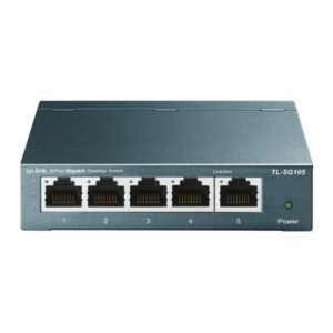 TP-Link TL-SG105 5-Port 10/100/1000Mbps Desktop Switch - Image 2