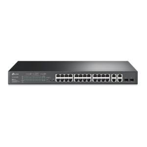 TP-Link Omada TL-SL2428P 24 Port 10/100Mbps PoE Switch - Image 3