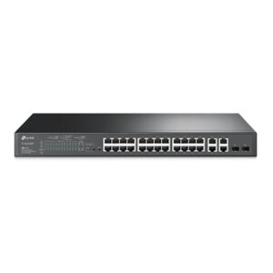 TP-Link Omada TL-SL2428P 24 Port 10/100Mbps PoE Switch - Image 2