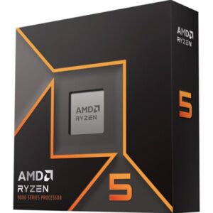 AMD Ryzen 5 9600X with Radeon Graphics, 6 Core AM5 Processor, 12 Threads, 3.9Ghz up to 5.4Ghz Turbo, 32MB Cache, 65W, No Fan - Image 2