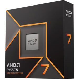 AMD Ryzen 7 9700X with Radeon Graphics, 8 Core AM5 Processor, 16 Threads, 3.8Ghz up to 5.5Ghz Turbo, 32MB Cache, 65W, No Fan - Image 2