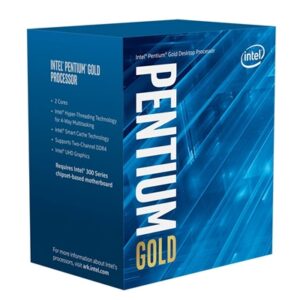 Intel Pentium Gold G6405 4.1GHz Dual Core LGA 1200 Comet Lake Processor, 4 Threads, Intel UHD 610 Graphics - Image 2