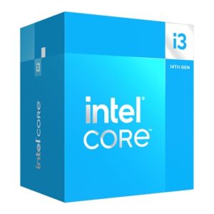 Intel Core i3 14100 4 Core Processor 8 Threads, 3.5GHz up to 4.7GHz Turbo Raptor Lake Refresh Socket LGA 1700 12MB Cache, Maximum Turbo Power 110W, Non Overclockable - Image 2