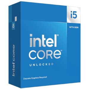 Intel Core i5 14600KF 2.5GHz 14 Core LGA 1700 Raptor Lake Processor, 20 Threads, 5.3GHz Boost, No Graphics - Image 3