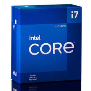 Intel Core i7 12700F 12 Core Processor Processor 20 Threads, 2.1GHz up to 4.9Ghz Turbo Alder Lake Socket LGA 1700 25MB Cache, 65W, Maximum Turbo Power 180W, Cooler, No Graphics - Image 2