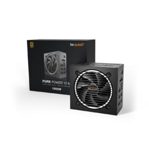 be quiet! Pure Power 12 M 1000W PSU, 80 PLUS Gold, Exceptionally Quiet 120mm Fan, ATX 3.0, 10 Year Warranty - Image 3