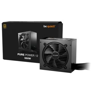 be quiet! 550W PURE POWER 12, 80 PLUS Gold, ATX 3.1 compliant and PCIe 5.1 compatible,10-year manufacturer's warranty - Image 2