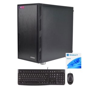 LOGIX 12th Gen Intel Core i5 4.40GHz 16GB RAM, 500GB SSD Wired/ Wireless Family Desktop PC with Windows 11 Home & Keyboard & Mouse - Image 2