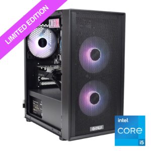 LOGIX RGB Gaming Micro Tower Intel i5, 6 Core 12 Threads, 3.60GHz (4.60GHz Boost) 16GB Kingston RAM, 1TB Kingston NVMe, Gigabyte GTX 1650 4GB - Windows 11 Home - Image 3