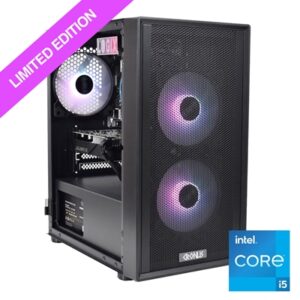 LOGIX RGB Gaming Micro Tower Intel i5, 6 Core 12 Threads, 3.60GHz (4.60GHz Boost) 16GB Kingston RAM, 1TB Kingston NVMe, Gigabyte GTX 1650 4GB - Windows 11 Home - Image 2