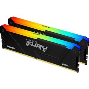 Kingston FURY Beast RGB 16GB (2x8GB) 3200MHz DDR4 Memory Kit - Image 2