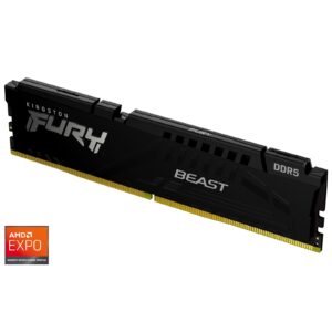 Kingston FURY Beast KF556C36BBE-16 16GB System Memory, 5600MT/s, DDR5, CL36, DIMM, Black, AMD EXPO Certified - Image 3