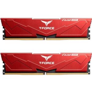 TeamGroup T-Force VULCAN Red DIMM Kit 64GB (2 x 32GB), DDR5 6000MHz System Memory - Image 2