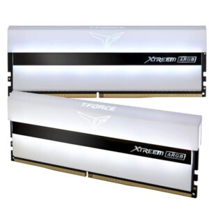 Team T-Force XTREEM ARGB 32GB White Heatsink with ARGB LEDs (2 x 16GB) DDR4 3600MHz DIMM System Memory - Image 2