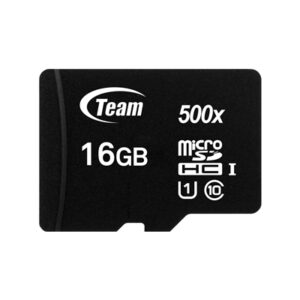 Team 16GB Micro SDHC Class 10 UHS-I Flash Card with Adapter - Image 2