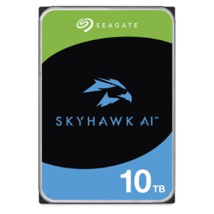 Seagate SkyHawk Surveillance AI Internal Hard Drive 10TB 3.5 Inch SATA III 7200RPM - Image 3