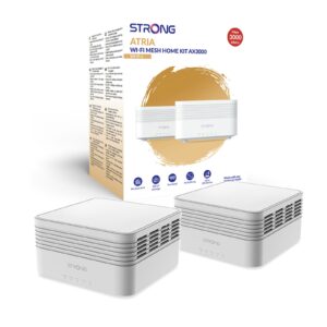 Strong MESHKITAX3000UK AX3000 Whole Home Wi-Fi 6 Mesh System (2 Pack) - 3,300sq.ft Coverage - Image 3