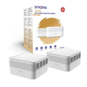 Strong MESHKITAX3000UK AX3000 Whole Home Wi-Fi 6 Mesh System (2 Pack) - 3,300sq.ft Coverage - Image 2